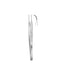 Stevens Iris Forceps 10.5cm Stroke Curved Serrated