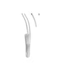 Fischer-Arlt Iris Forceps Curved 1x2 Toothed 7.0cm