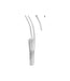 Fischer-Arlt Iris Forceps Curved 1x2 Toothed 7.0cm