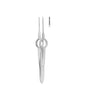 Foerster Iris Forceps Straight 8.5cm