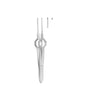 Foerster Iris Forceps Straight 1x2 Teeth 8.5cm