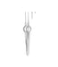 Foerster Iris Forceps Straight 1x2 Teeth 8.5cm