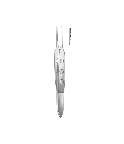 Bishop-Harman Iris Forceps Serrated 8.5cm