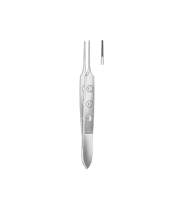 Bishop-Harman Iris Forceps Fine Serrated 8.5cm