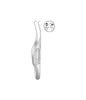 Barraquer-Katzin Fix.Forceps 1x2 Toothed 7.0cm