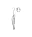 Barraquer-Katzin Fix.Forceps 1x2 Toothed 7.0cm