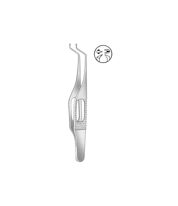 Troutman(Corneal) Iris Forceps 7.5cm