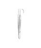 Castroviejo Fix.Forceps 1x1 Toothed Curved 9.0cm