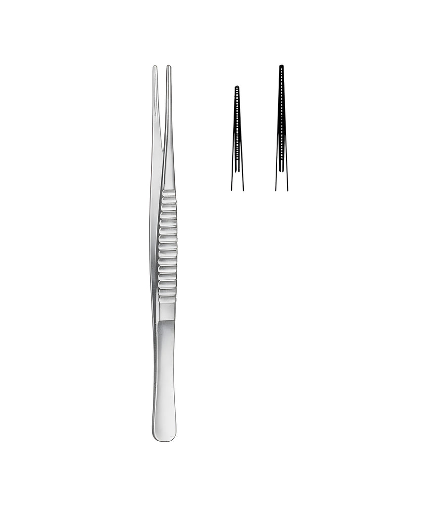 De Bakey Atrauma Forceps Straight 1.5mm