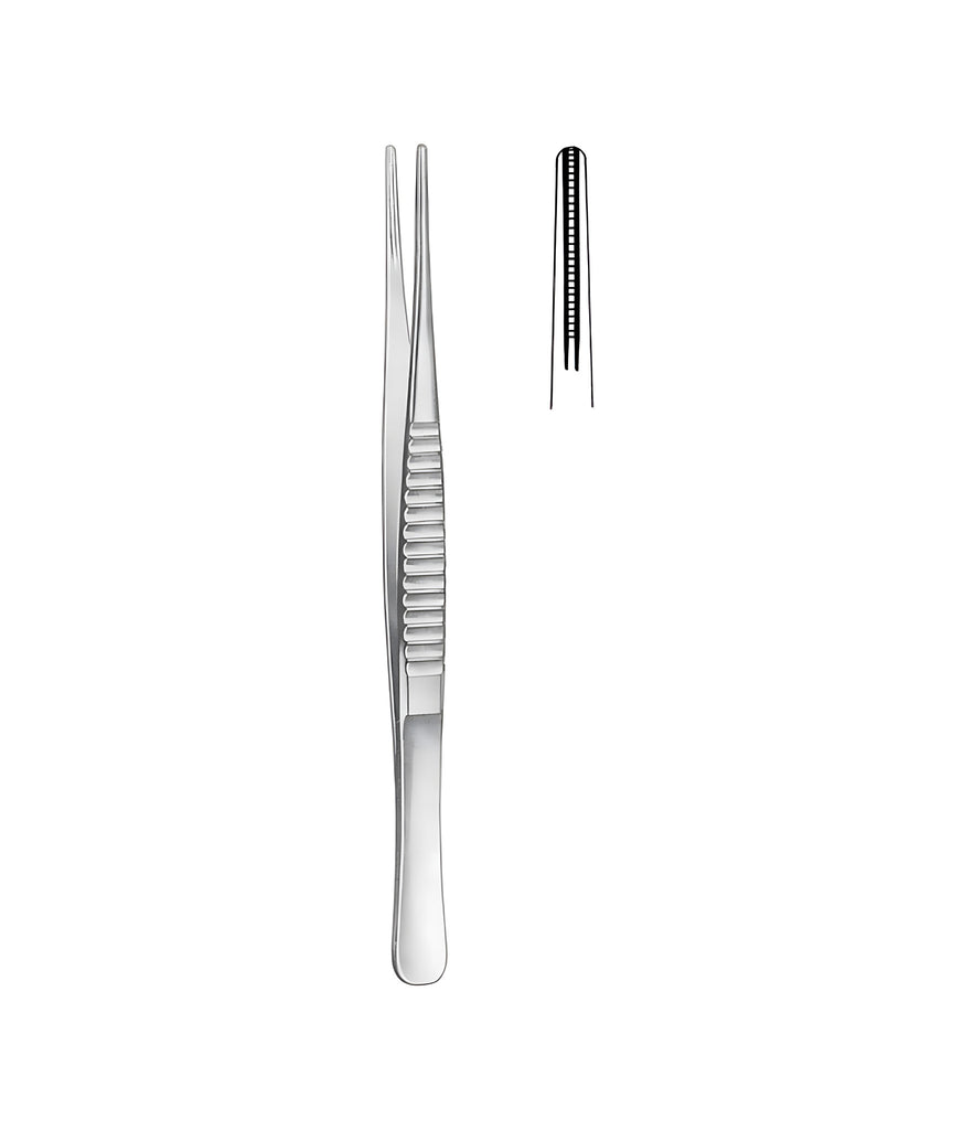 De Bakey Atrauma Forceps Straight 3.5mm