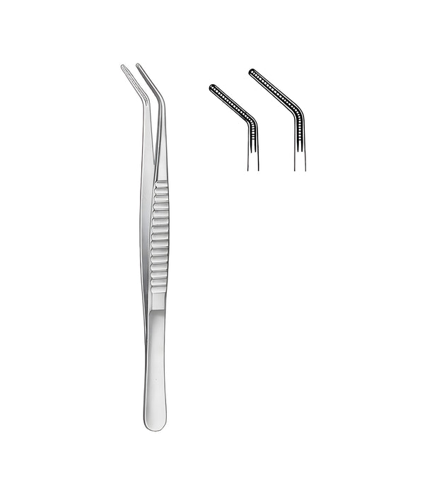 De Bakey Atrauma Forceps Curved 2.0mm