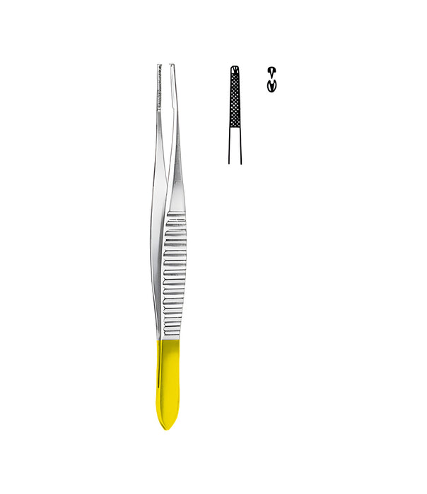 Gillies Tissue Forceps 1x2 ToothedTuc 15.0cm