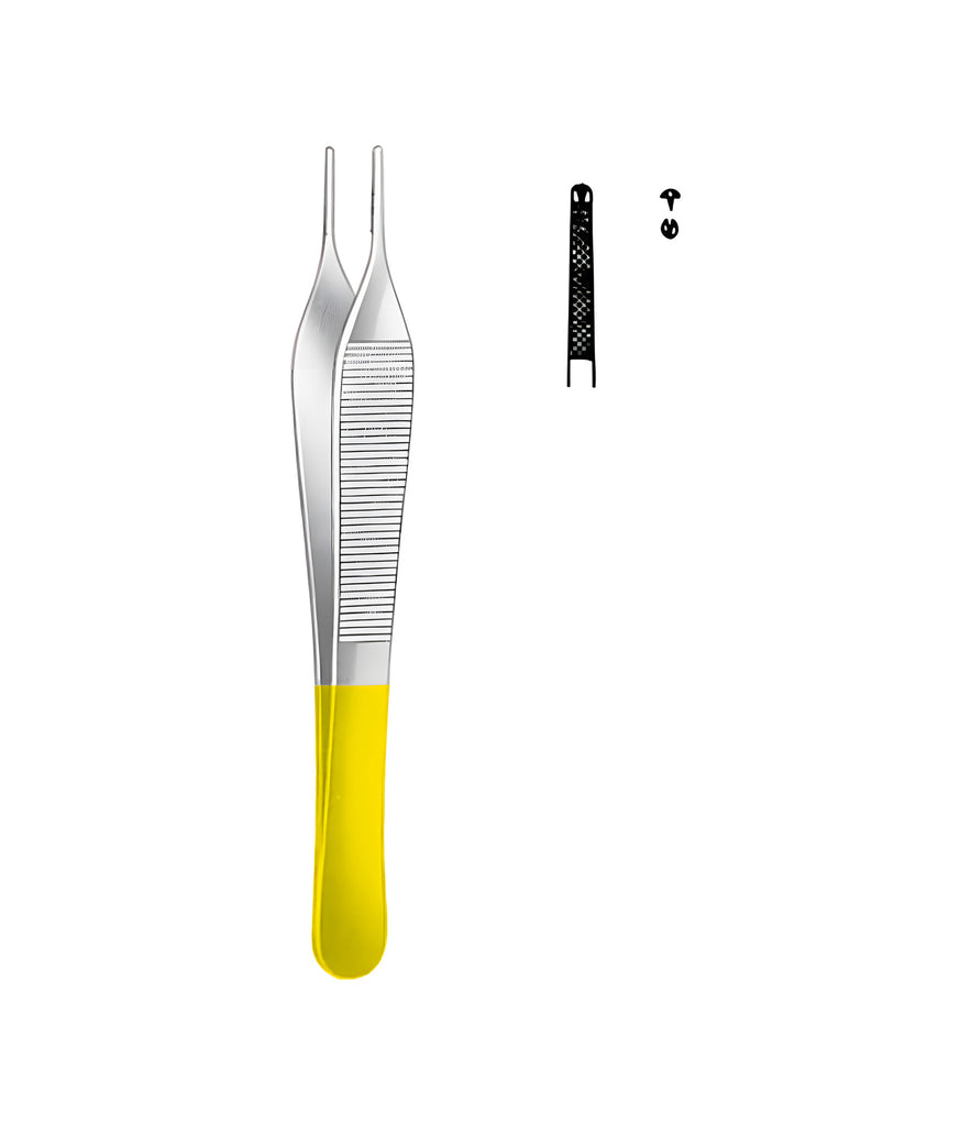 Adson Forceps Tungsten Carbide 1x2 Teeth