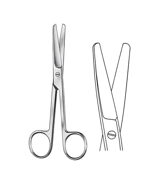 Standard Operating Scissors Straight Blunt/Blunt