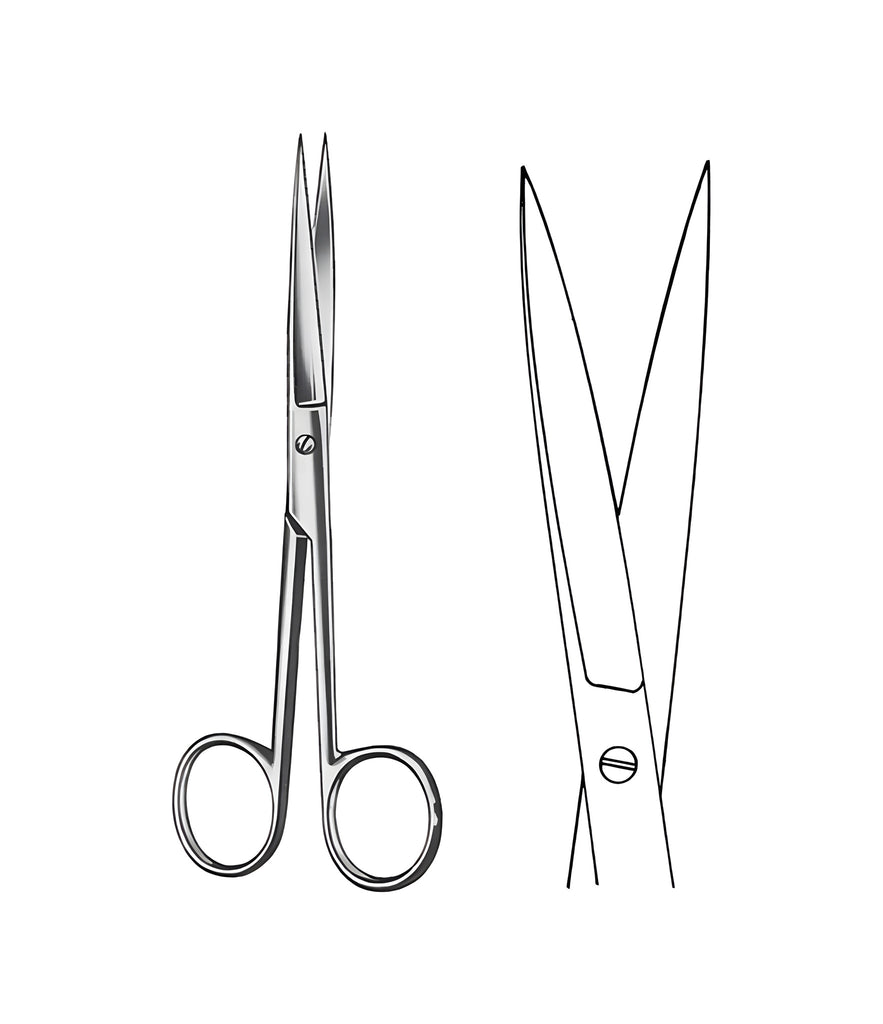 Operating Scissors Grazil Straight Sharp/Sharp