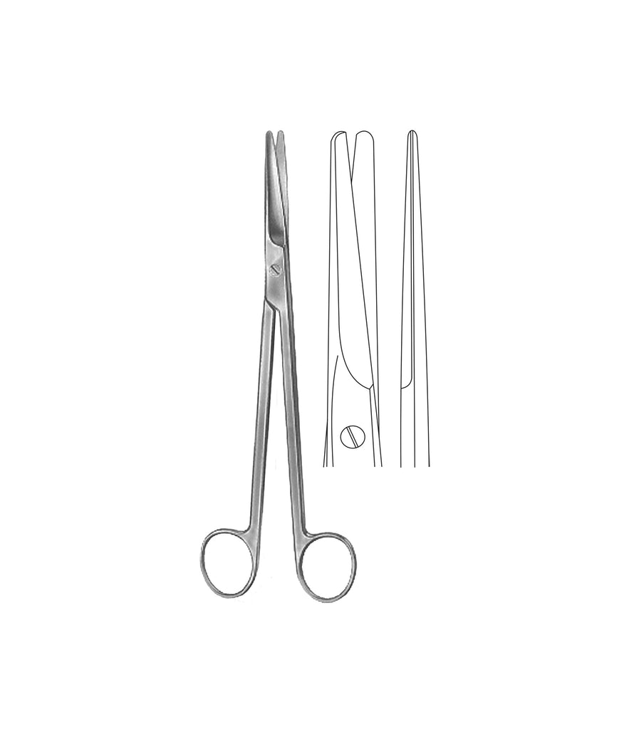Mayo-Harrington Scissors Straight Blunt/Blunt 22.5cm