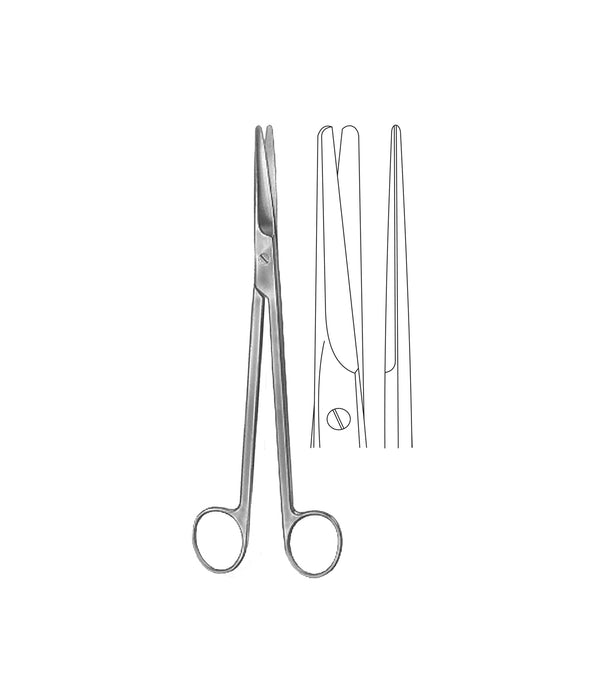 Mayo-Harrington Scissors Straight Blunt/Blunt 22.5cm