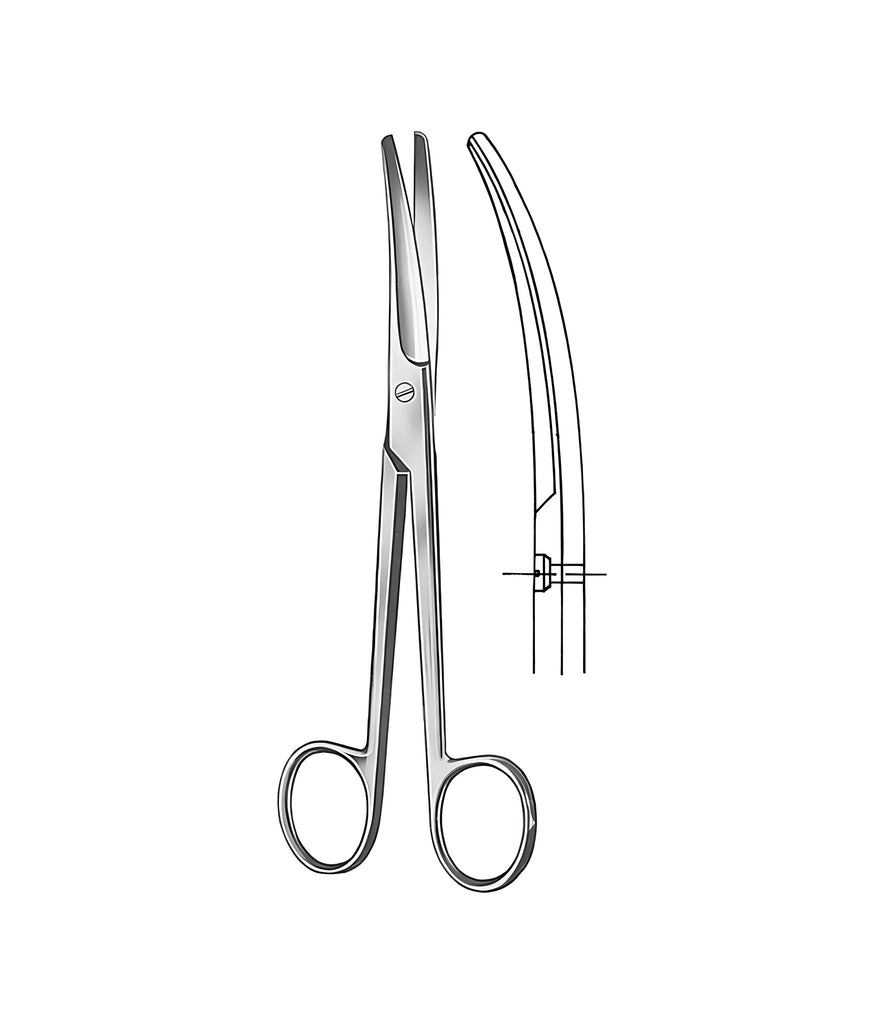 Mayo Operating Scissors Curved Blunt / Blunt 14.5cm