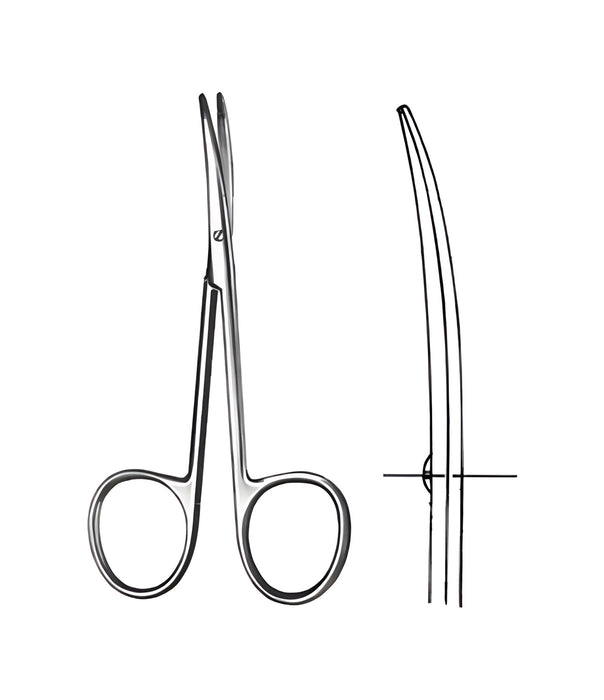 Metzenbaum-Baby Curved Blunt/Blunt 11.5cm