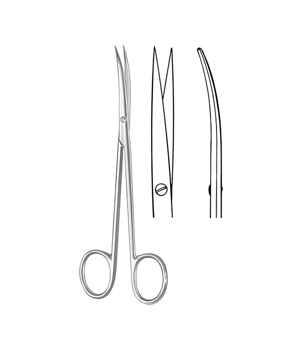 Metzenbaum-Delicate Sharp/Sharp Curved 14.5cm