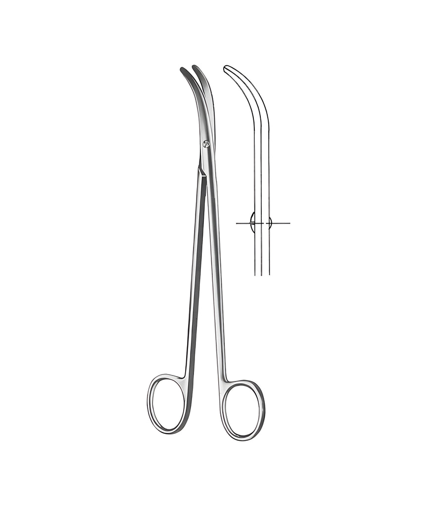 Thorek Dissecting Scissors Curved 19.0cm