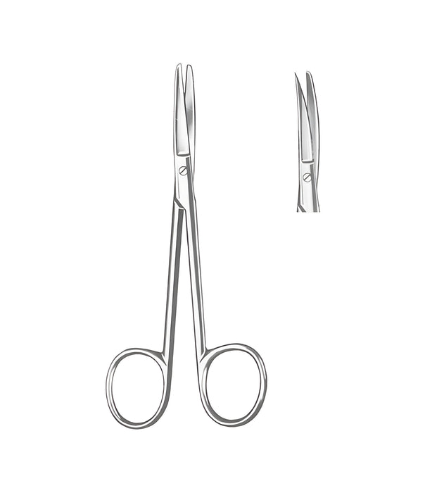 Wagner Fine Scissors Curved 12.0cm