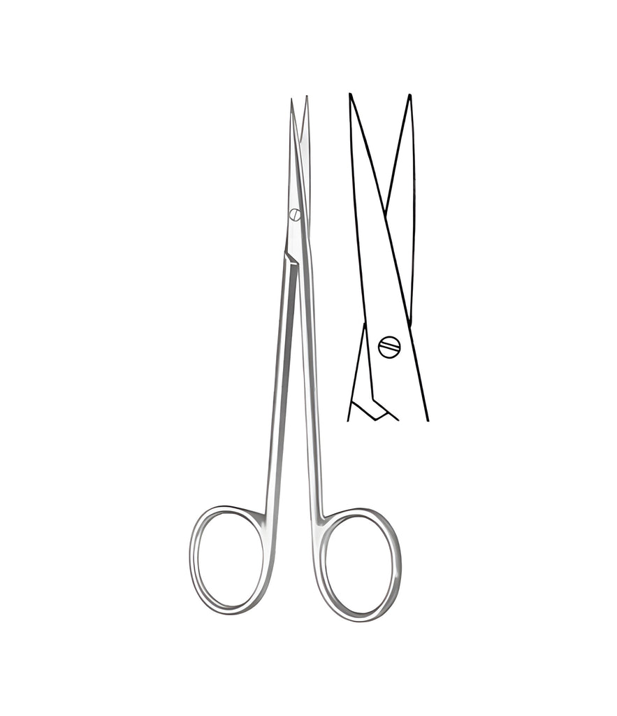 Fine Operating Scissors Straight Sharp/Sharp 11.5cm