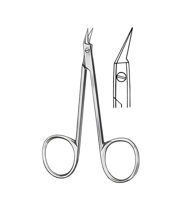 O'Brien Fine Scissors Curved 9.0cm