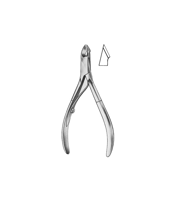 Nail Scissors With Spring 10.5cm