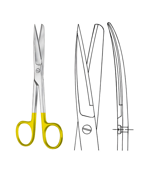 Standard Scissors Tungsten Carbide Straight Sharp/Blunt