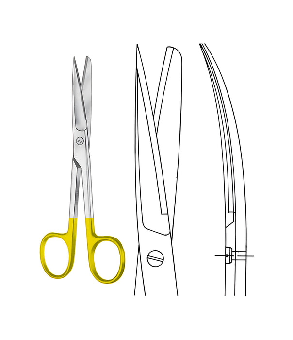 Standard Scissors Tungsten Carbide Straight Sharp/Blunt