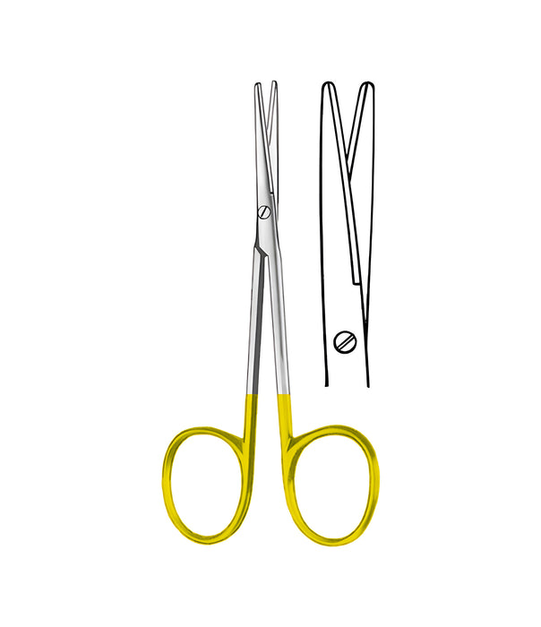 Metzenbaum Scissors Tungsten Carbide Straight Blunt/Blunt