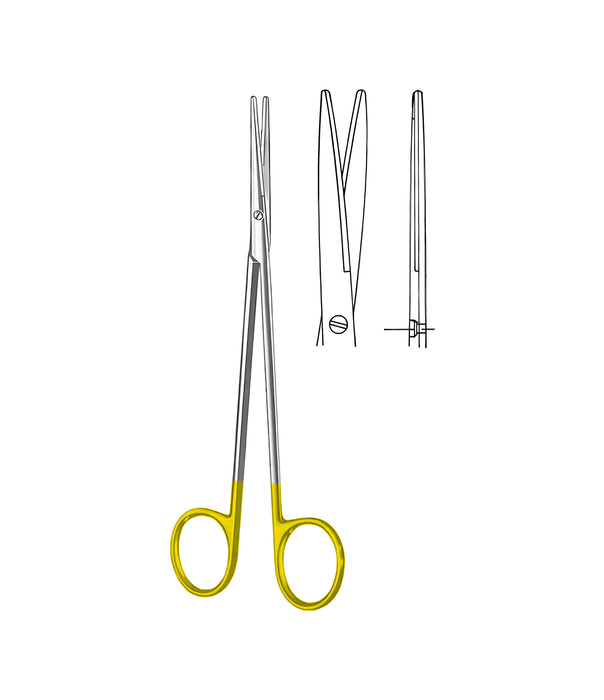 Metzenbaum-Delicate Scissors Tungsten Carbide Straight Bl