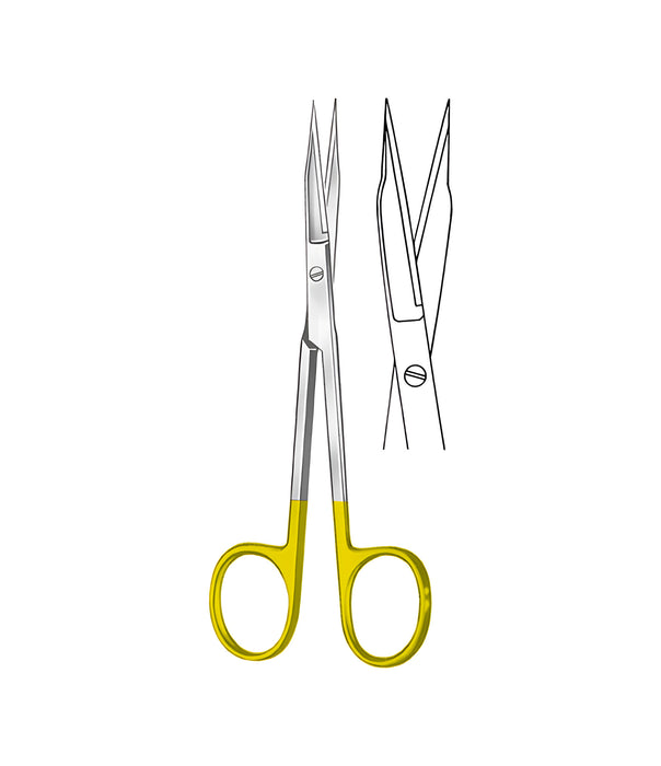 Goldman-Fox Scissors Tungsten Carbide Straight 13 cm