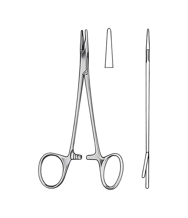 Neivert Needle Holder Smooth Jaws 13 cm