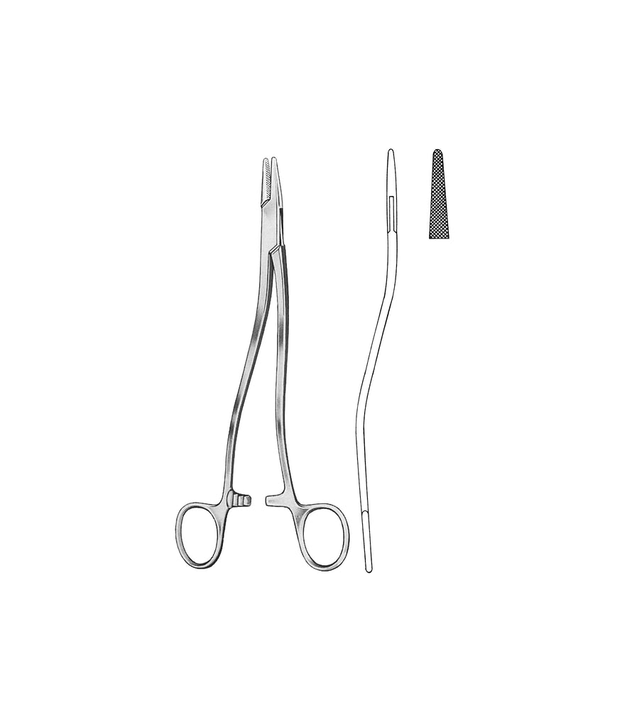 Bozemann Needle Holder S-Shaped 20cm