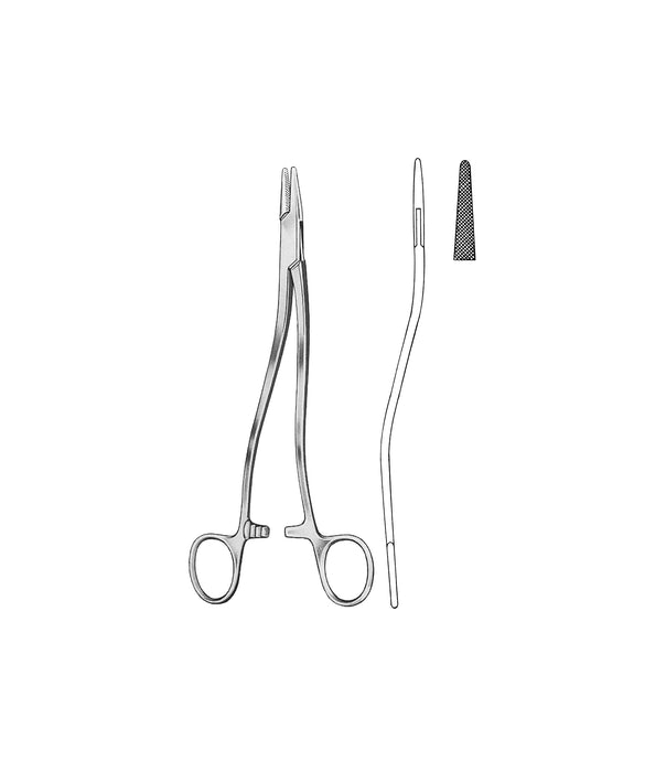 Bozemann Needle Holder S-Shaped 26cm