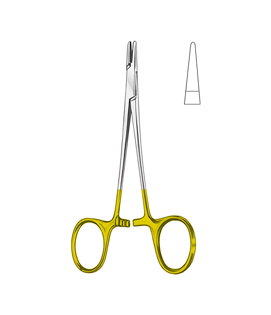 Halsey Needle Holder Tungsten Carbide Smooth 13.0cm