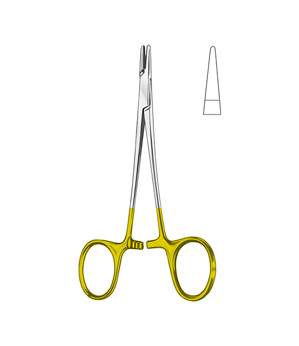 Halsey Needle Holder Tungsten Carbide Smooth 13.0cm