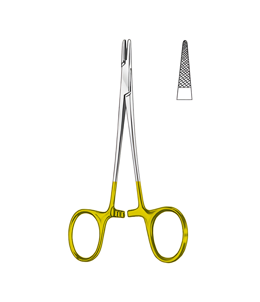Halsey Needle Holder Tungsten Carbide 13cm