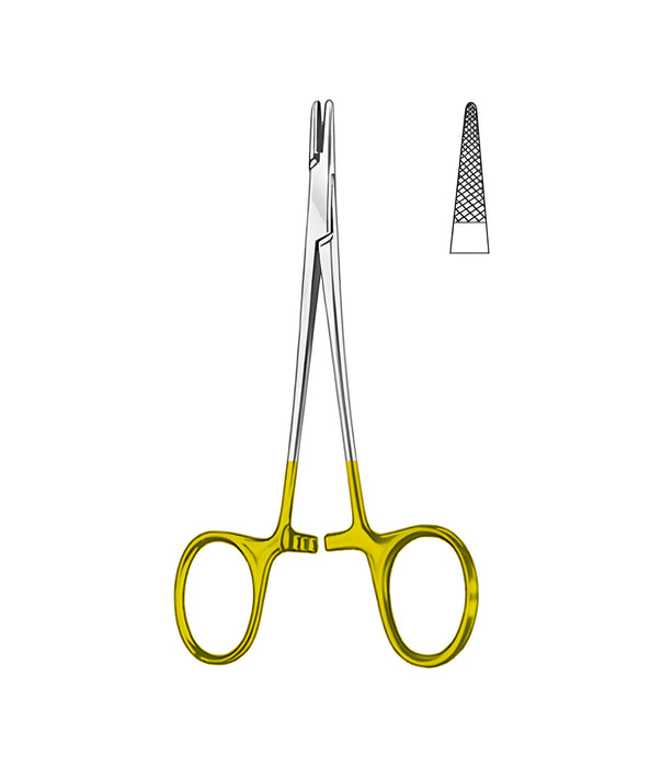 Halsey Needle Holder Tungsten Carbide 13cm