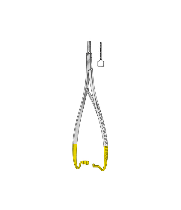 Mathieu-Ryder Vascular Needle Holder Tungsten Carbide 20cm
