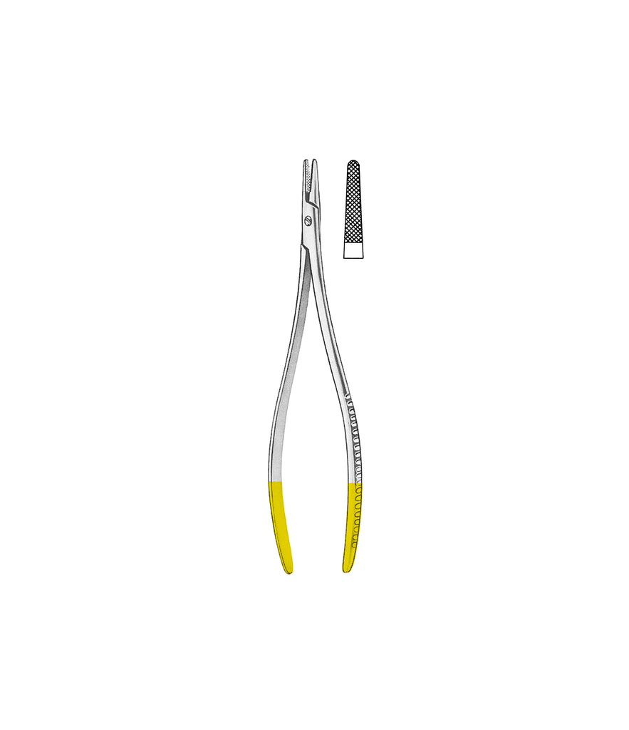 Langenbeck-Delicate Needle Holder Tungsten Carbide 23cm