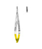 Castroviejo Needle Holder Tungsten Carbide Straight Ratchet Serrated 14cm