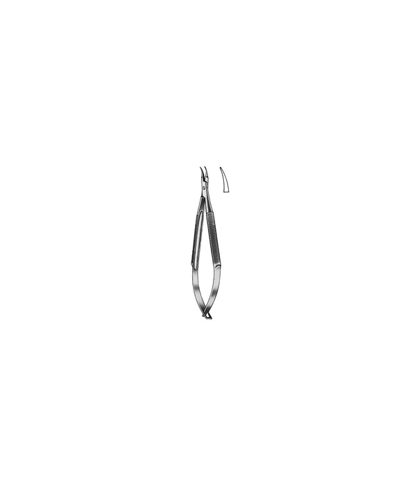 Barraquer Micro-Needle Holder Curved 10.0cm