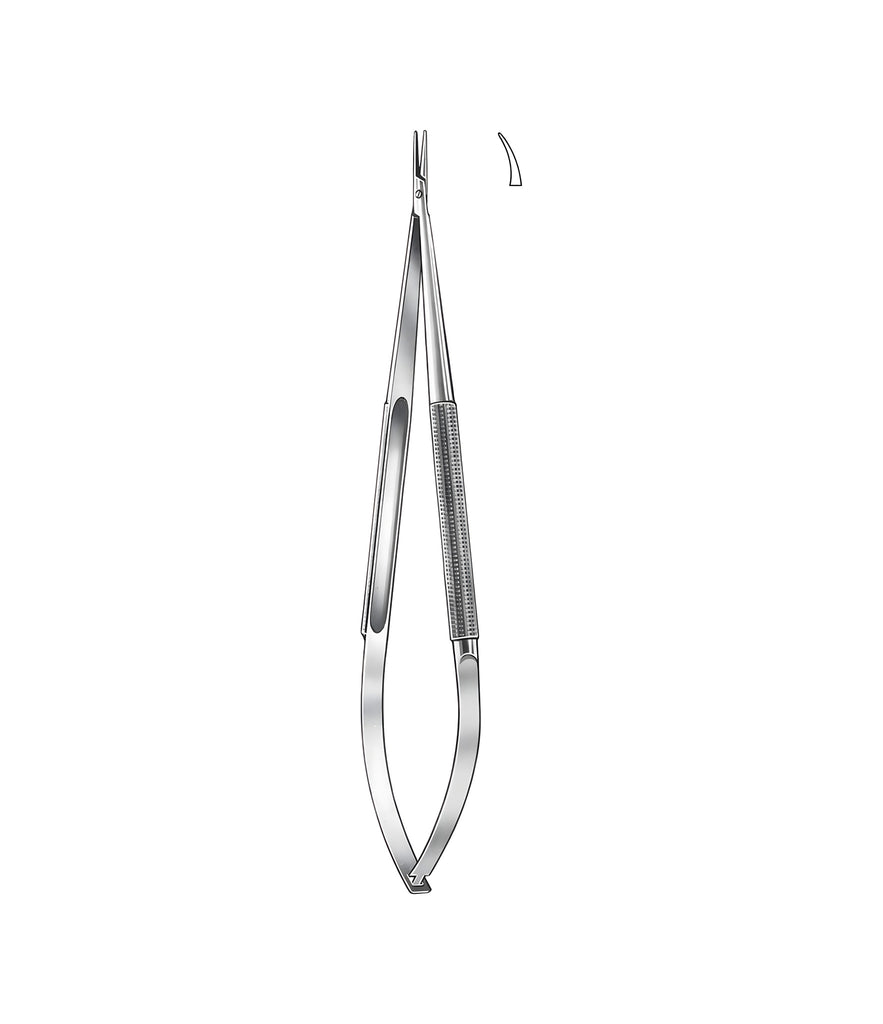 Reill Micro-Needle Holder Curved 15.0cm