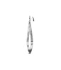 Castroviejo Needle Holder Curved Ratchet Serrated 14.0cm