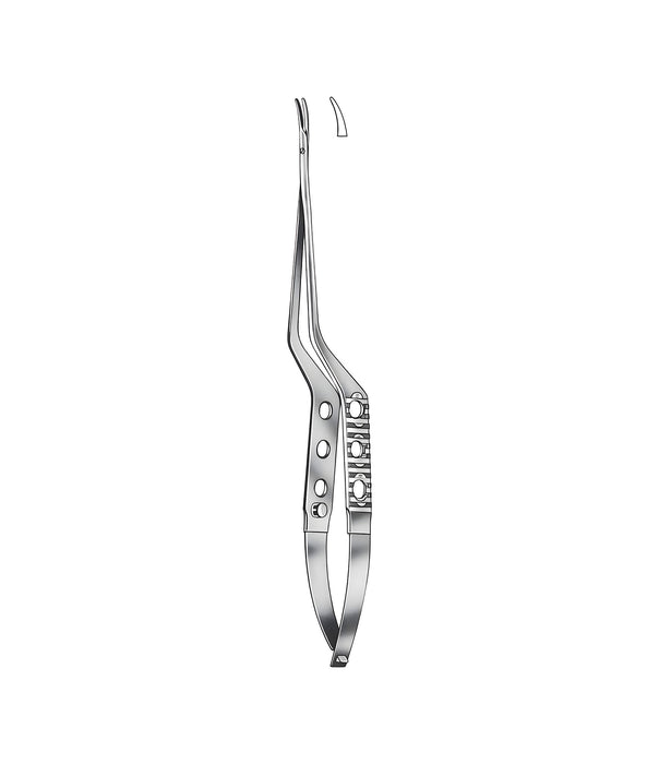Micro Needle Holder Curved Bay-Shaped