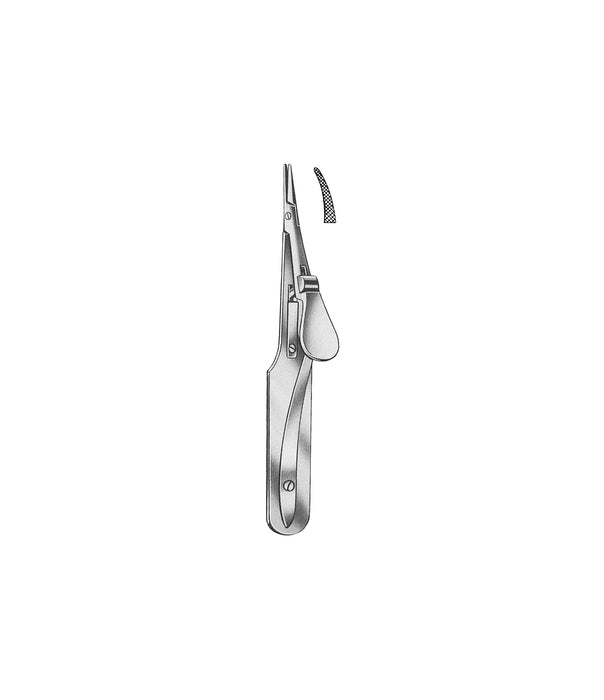 Arruga Micro-Needle Holder Curved 14.0cm