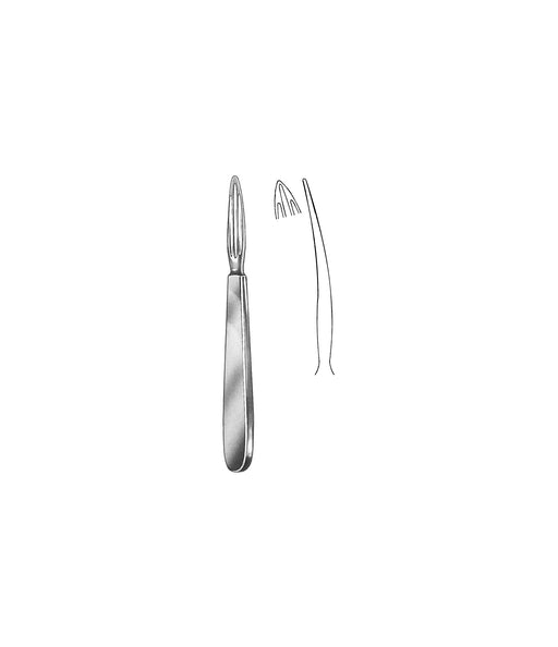 Kocher Ligature Conductor Without Ear 18.0cm